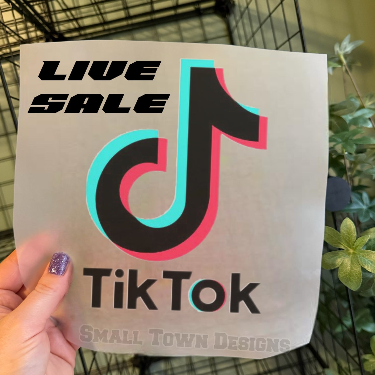 TikTok Live DTF Transfer