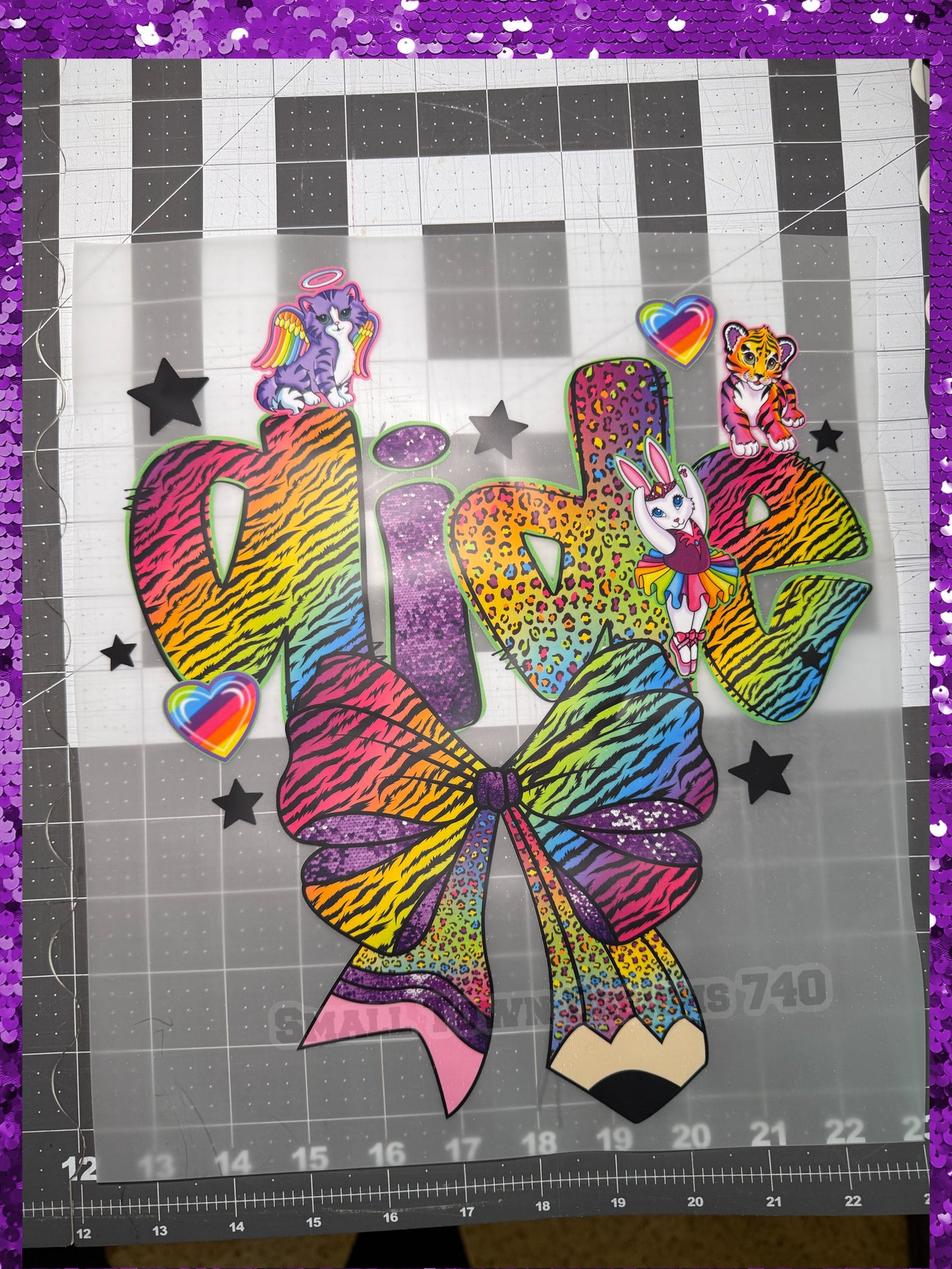 Teacher Aide Neon - DTF Transfer