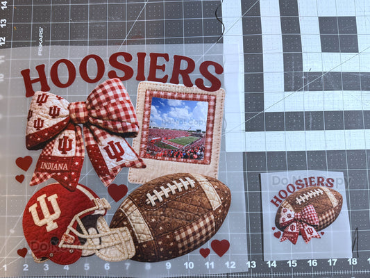 Indiana Faux Quilted DTF Transfer (with pocket print)