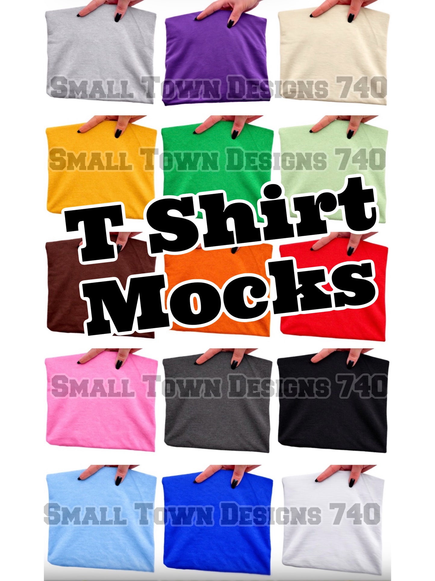 T Shirt Mock Bundle