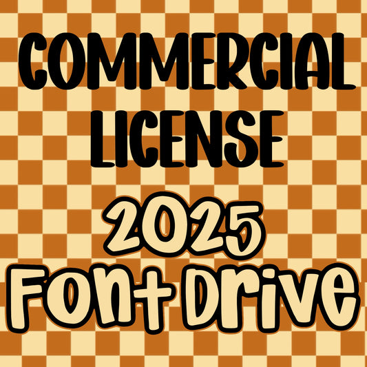 Commercial License • 2025 Font Drive