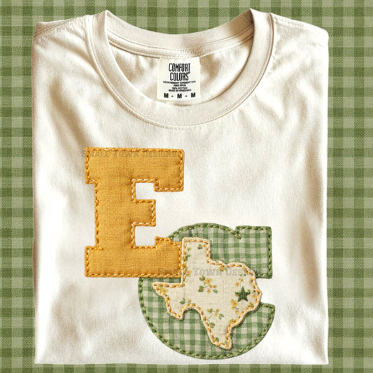 Faux Quilted - Custom Local School Digital Design