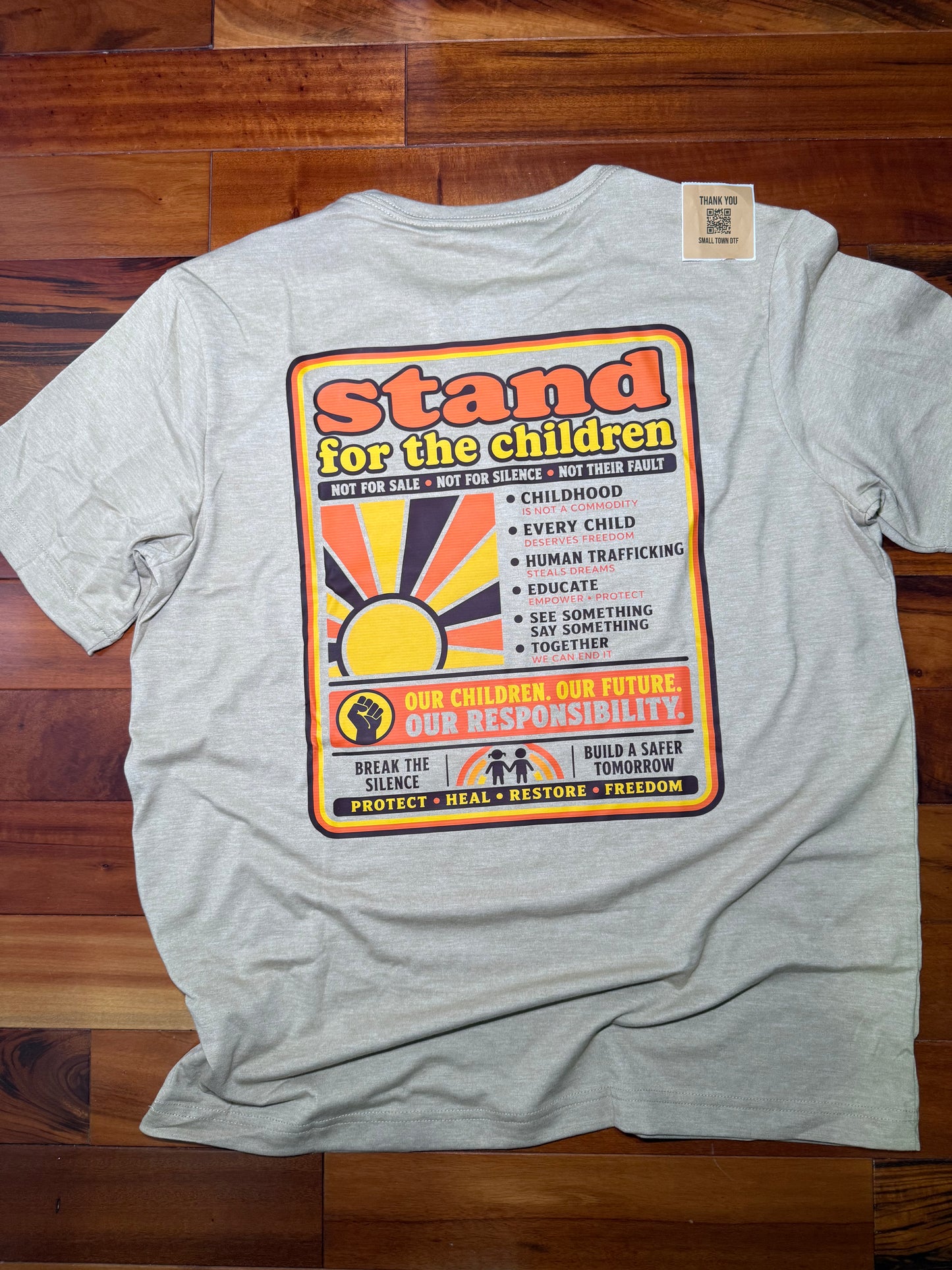 Stand for the Children T Shirt Box
